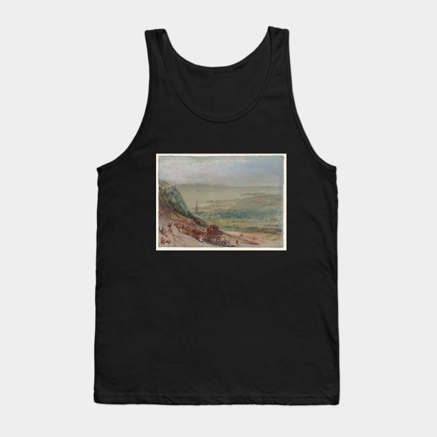 A View of Petworth Church, with the Chimneys of Petworth House to the Right of the Spire, 1827 Tank Top by Art_Attack